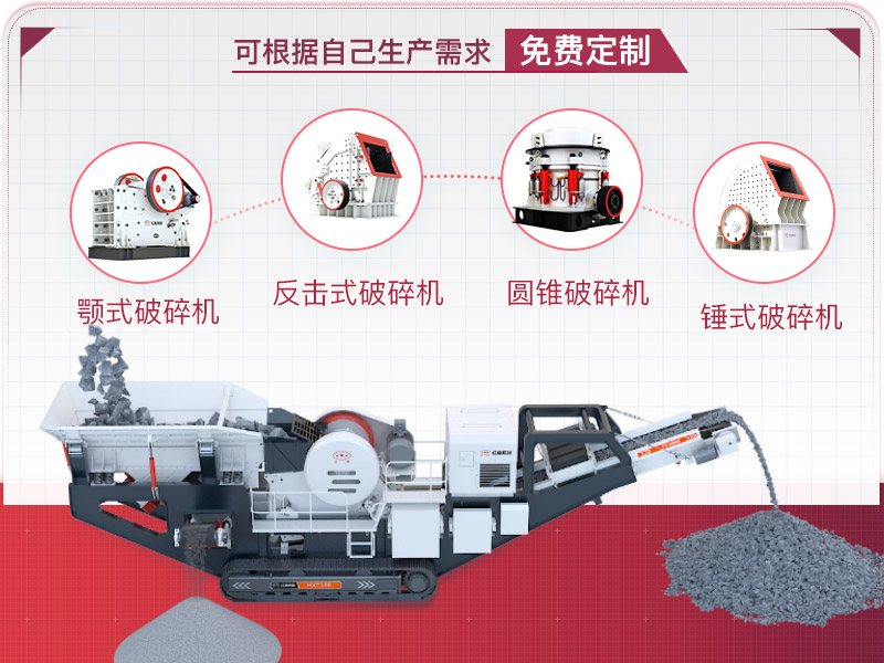 步履式移動(dòng)破碎機(jī)設(shè)備配置